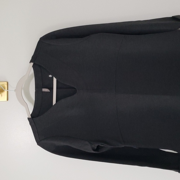 Royal Robbins Geneva Ponte Dress Medium Gray Pocket Active Outdoor Travel Comfy - Picture 2 of 16